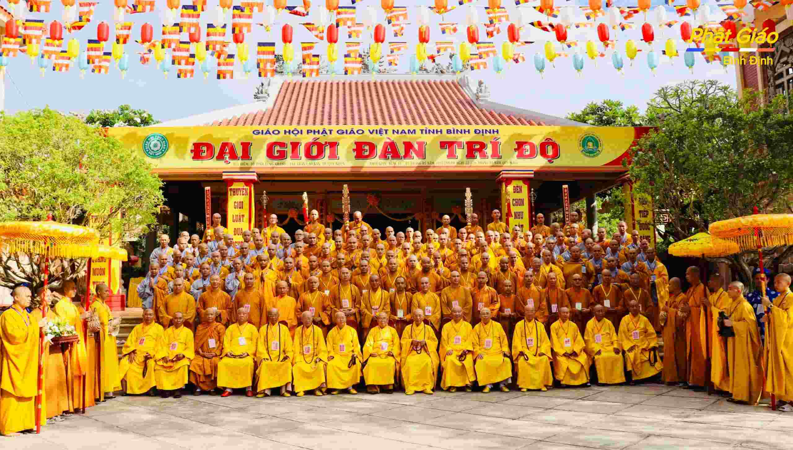 Lễ bế mạc Đại giới đàn Trí Độ